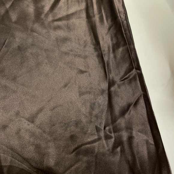 Reformation Brown Carolina Silk Skirt - Picture 9 of 10